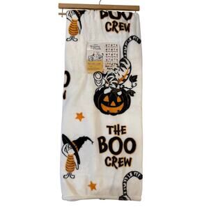 Disney Winnie the Pooh Halloween Plush Throw Blanket “Boo Crew” Tigger Piglet